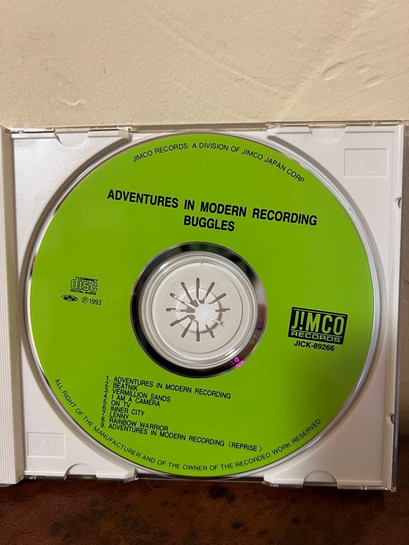 Buggles アドベンチャーズ・イン・モダン・レコーディング 洋楽CD