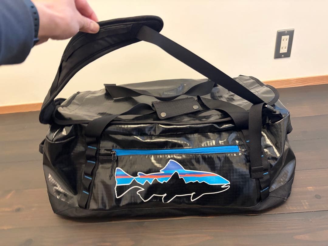 パタゴニア ブラックホールダッフル 55L ボストンバック 黒 STY49342