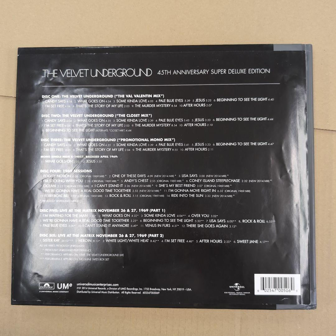 Velvet Underground/45周年記念特別限定盤/6CD