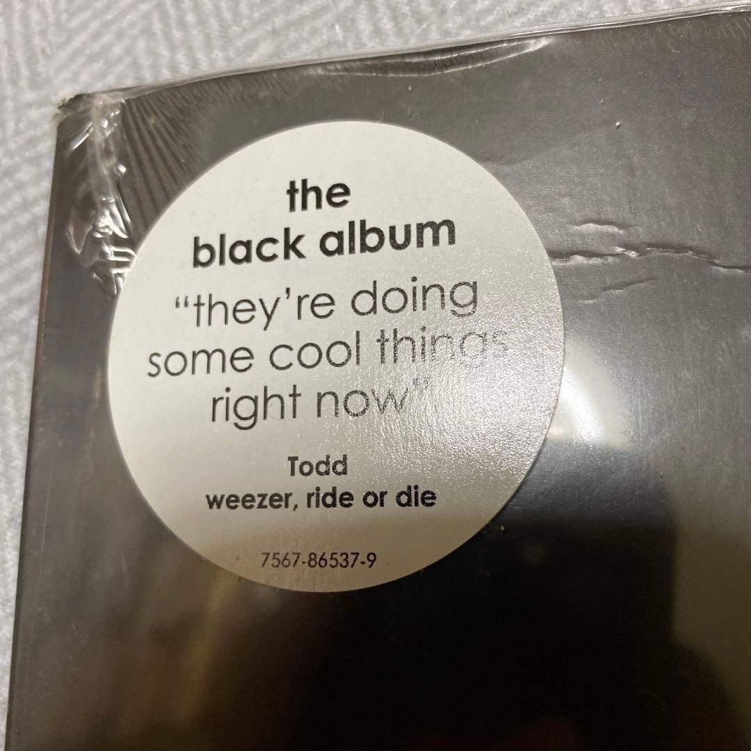 weezer black album レコード　新品未開封　sealed