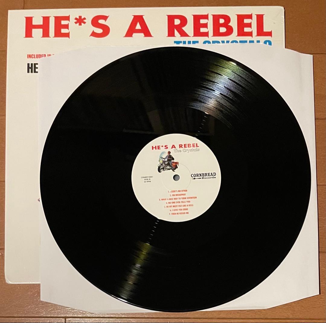 EU180g重量盤　HE's A REBEL / THE CRYSTALS