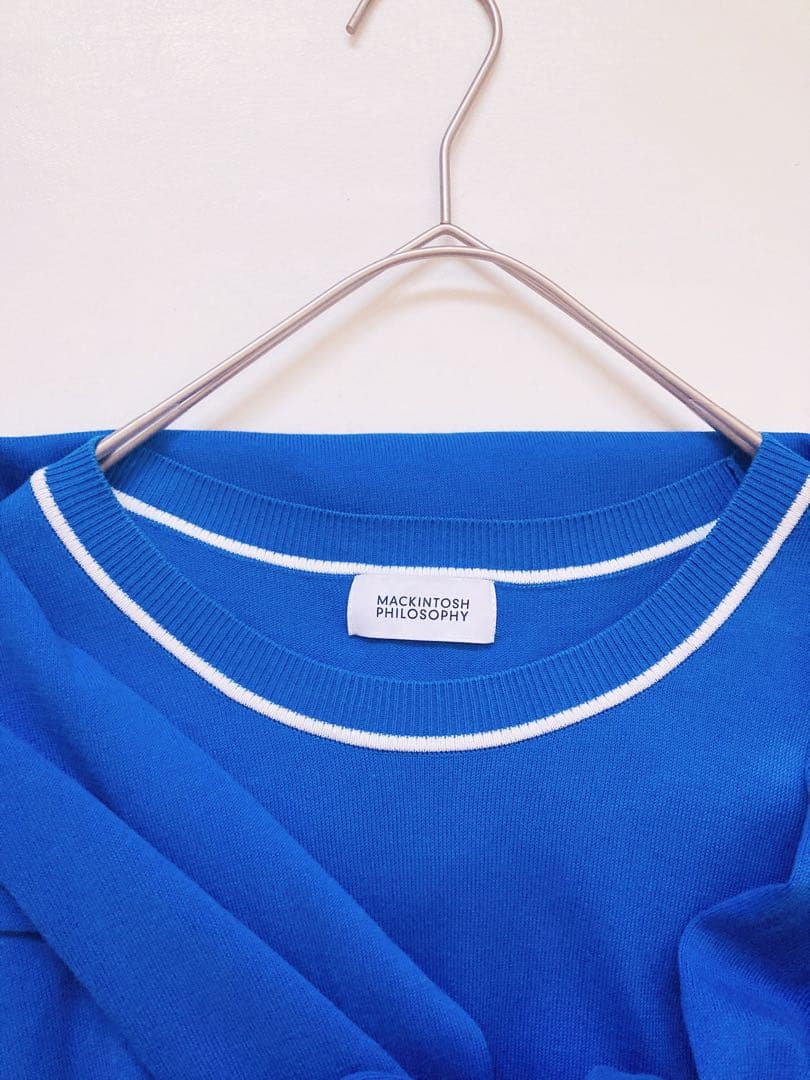 MACKINTOSH PHILOSOPHY バイカラーラインニット　アンサンブル