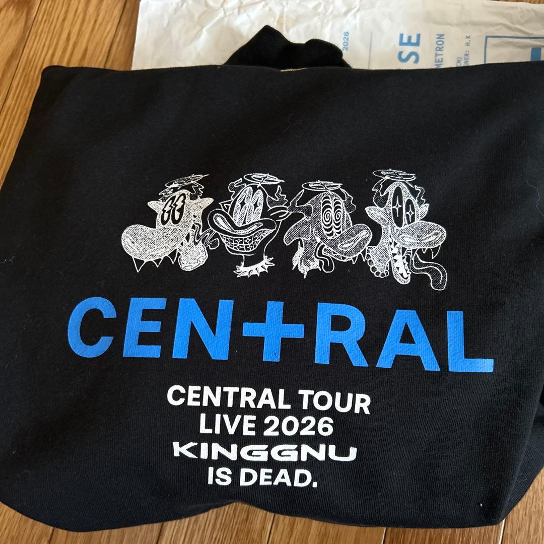KING GNU CENTRAL TOUR 2026 パーカー L