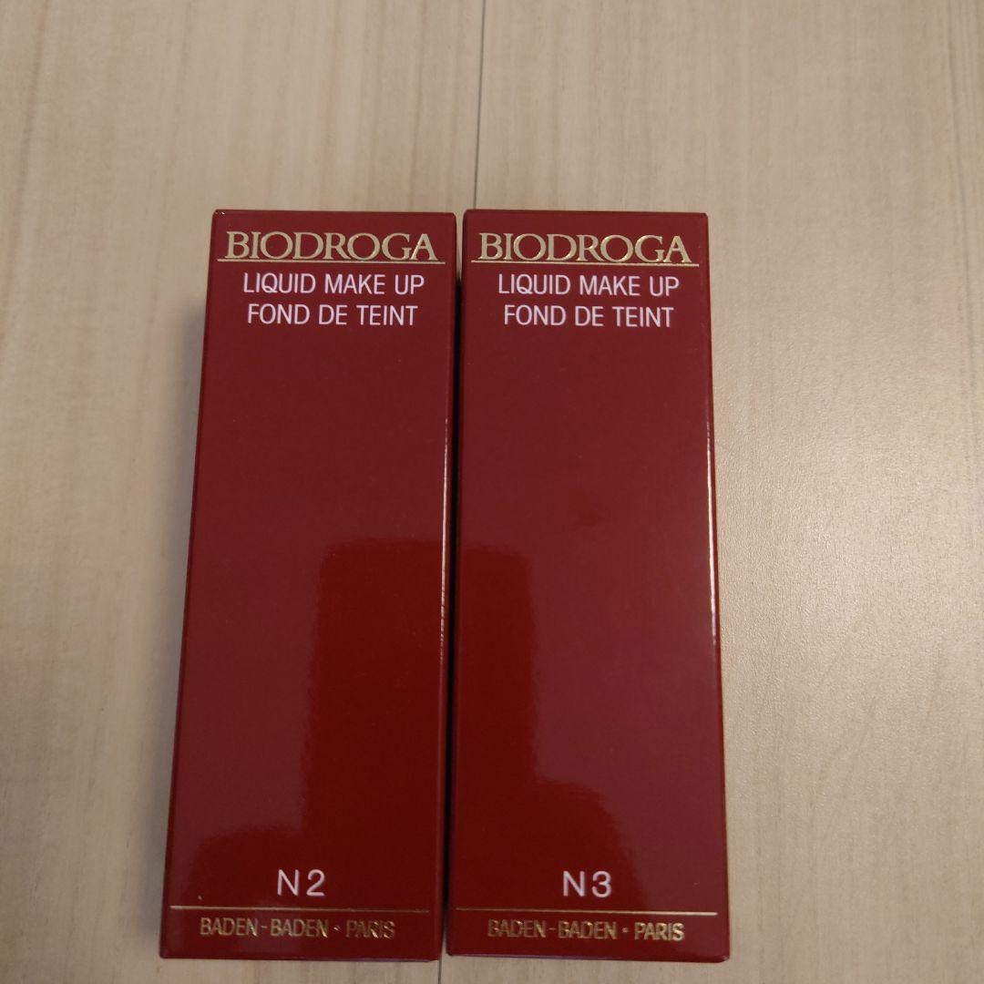 ［未開封］ミキプルーン　BIODROGA リキッドファンデーション N2 N3
