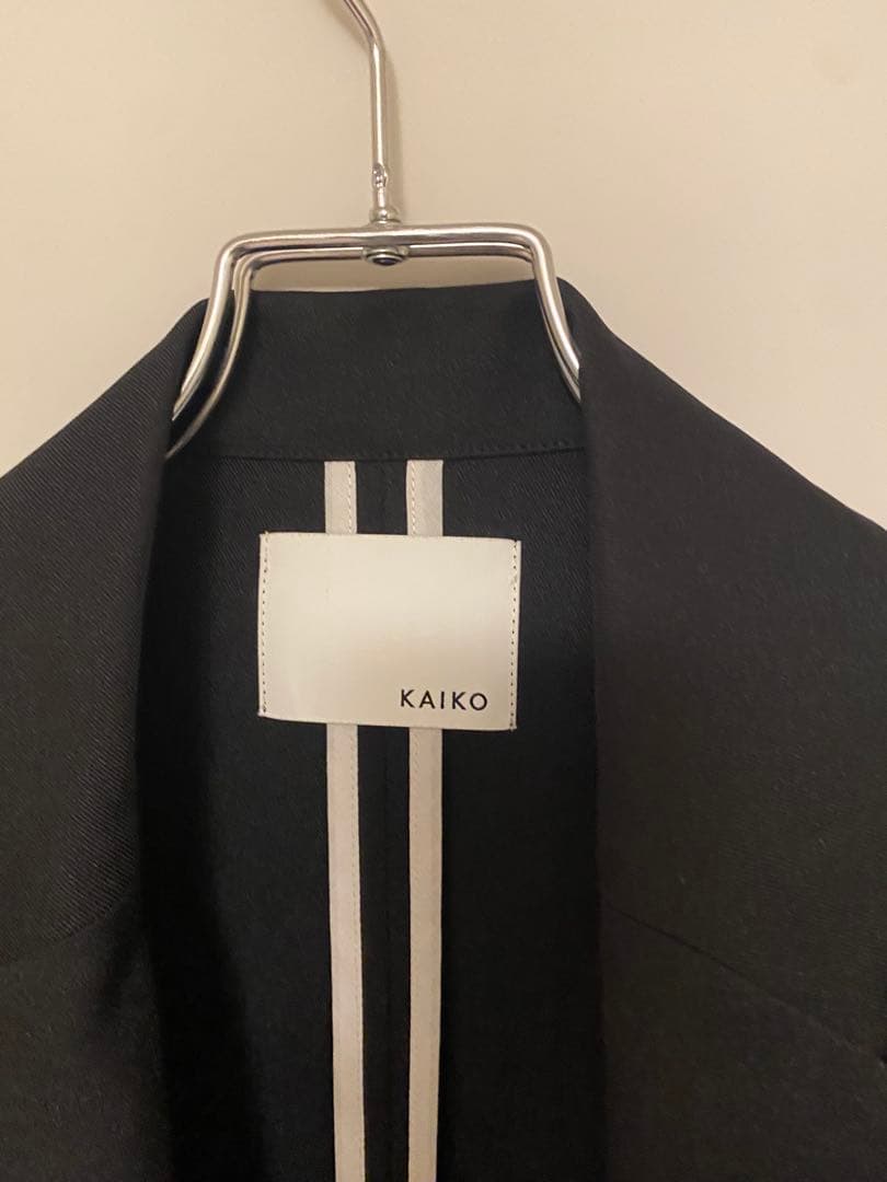 kaiko OUTLINE JACKET/ボタンレスジャケット　テーラード　SS