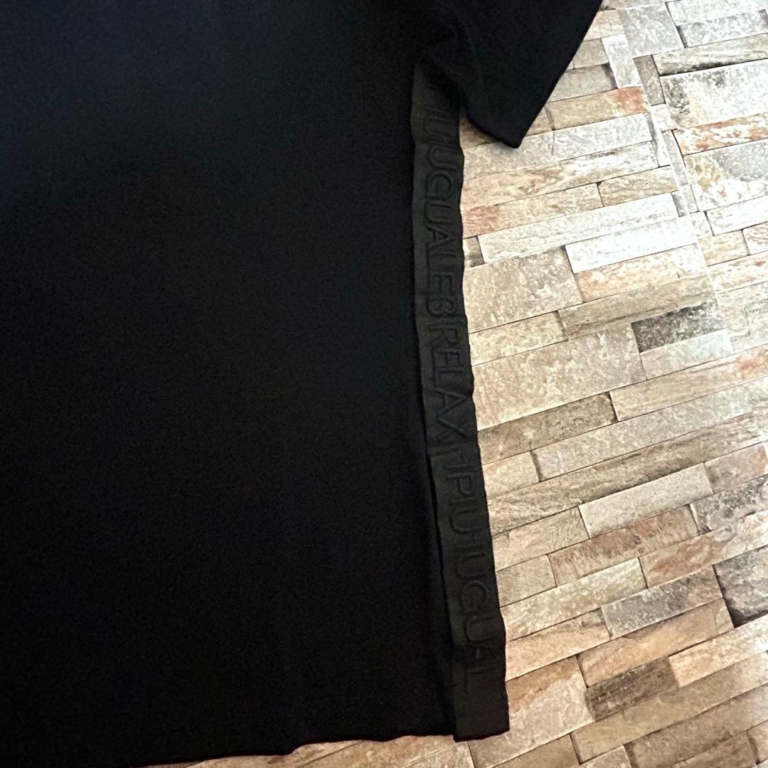 【新品】1PIU1UGUALE3 RELAX／サイドテープロゴ Tシャツ XL