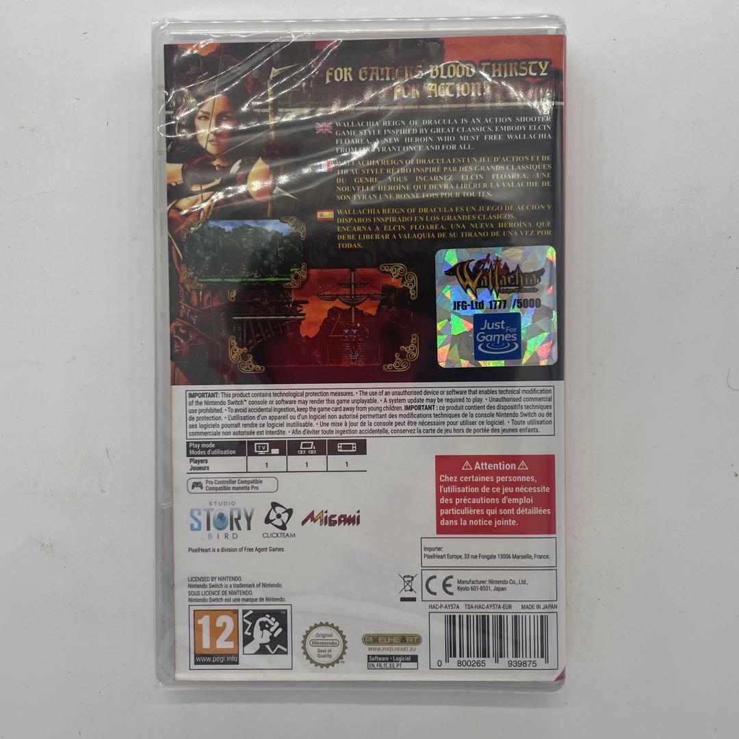 新品　Wallachian: Reign Of Dracula SWITCH