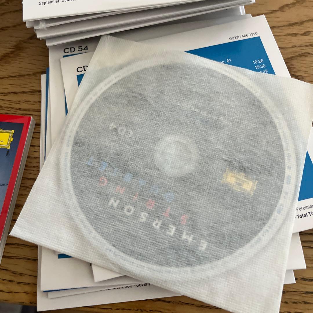 エマーソン弦楽四重奏団 ドイツ・グラモフォン録音新全集５５CD【カバー1欠】