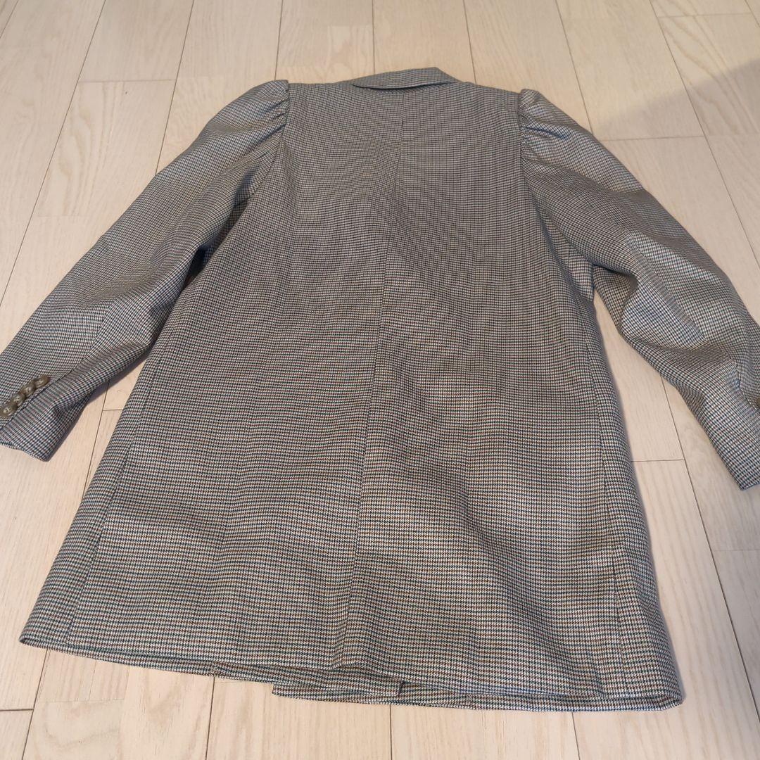 Ameri　CHECK JACKET MINI DRESS