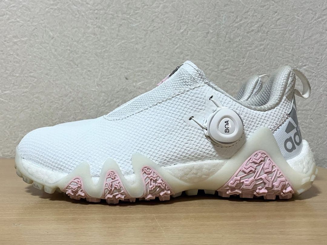 ★adidas アディダス コードカオスボア スパイクレス ゴルフシューズ 24