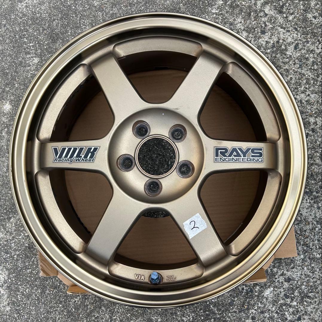 RAYS VOLKRACING TE37 希少! 軽量! 鍛造 ブロンズ 4本