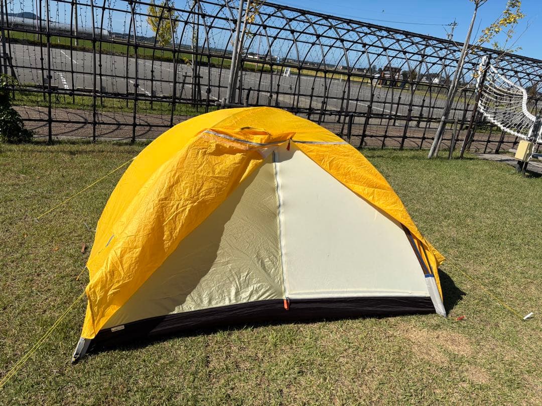 PROMOTE VL-32 軽量2人用 山岳ドーム型テント イエロー