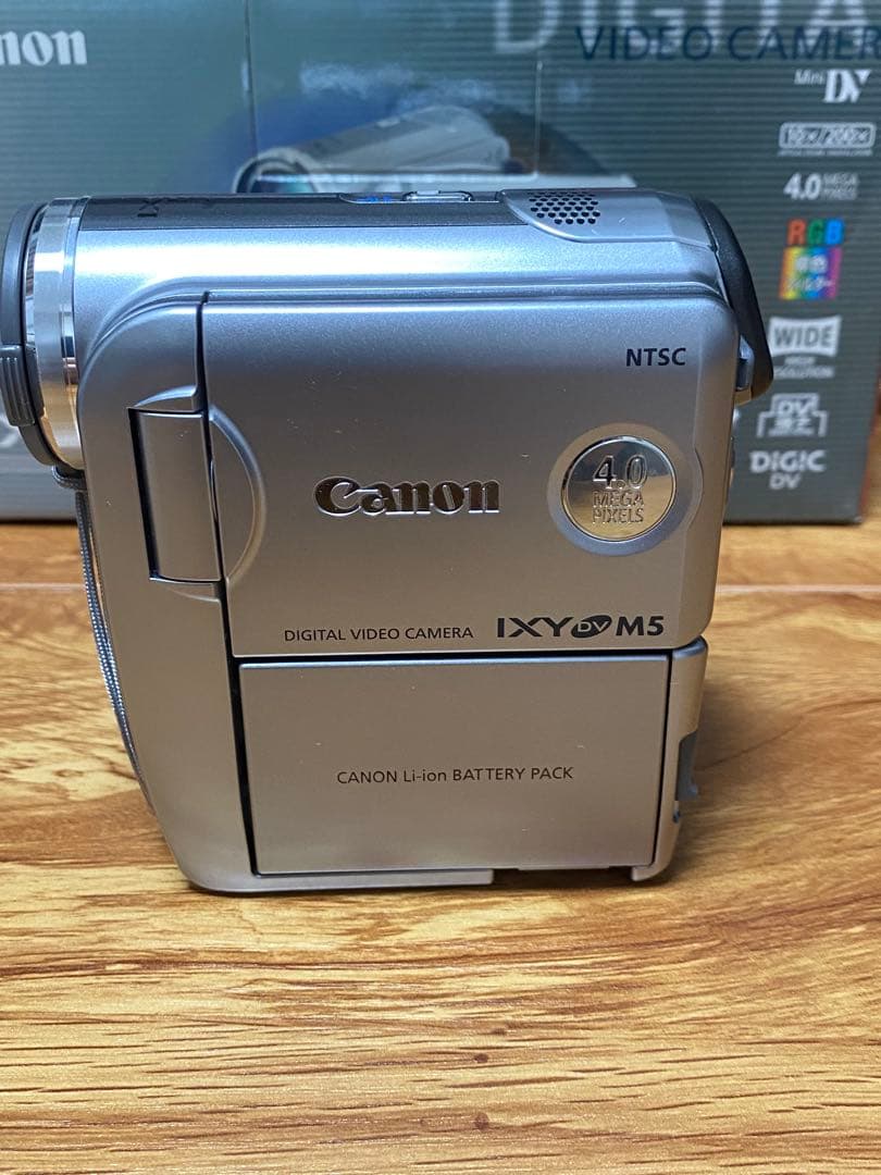 【美品】【動作確認済】CANON デジタルビデオカメラ IXY DV M5