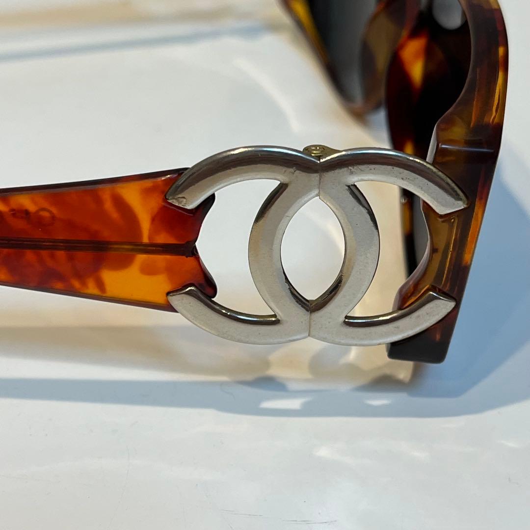 CHANEL シャネル サングラス 02466 26 ココマーク べっ甲 CC