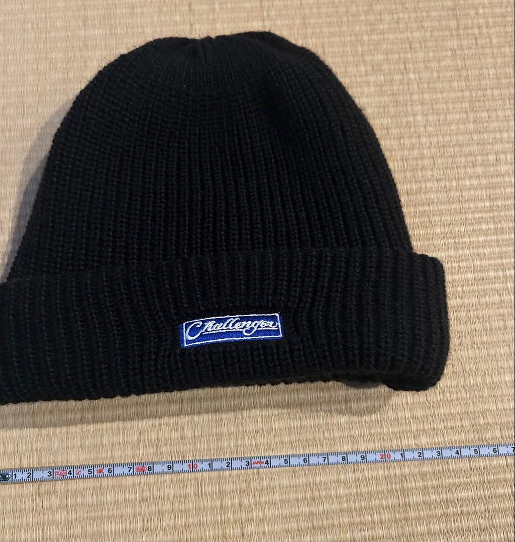チャレンジャー　BAR LOGO KNIT CAP フリー　ニット帽