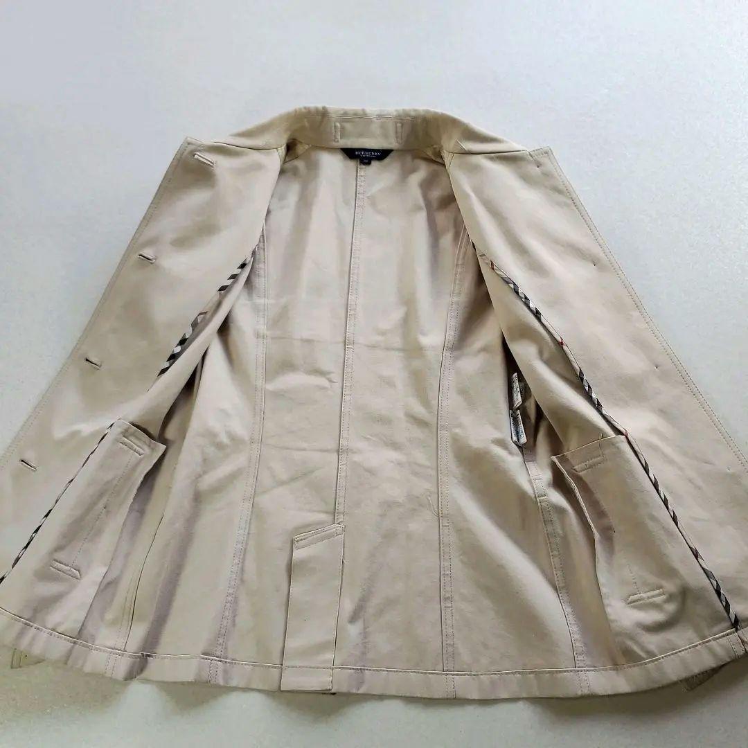 極美品 BURBERRYLONDON ステンカラー ショートコート 大きいサイズ