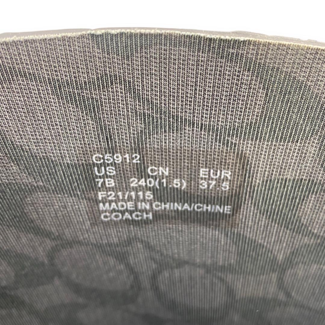 【COACH】Riley Rain Boot レインブーツ 24.0cm【新品】