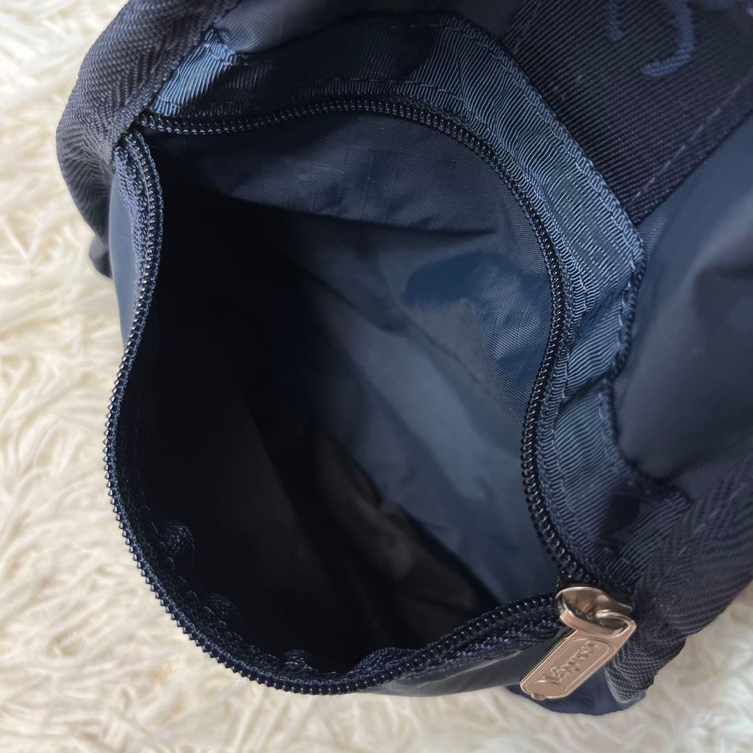 美品 レスポートサック ボストンバッグ ネイビー 2way