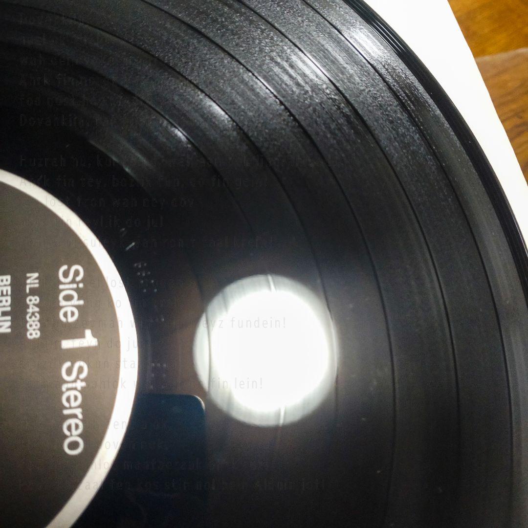 12inchLP／Lou Reed：Berlin