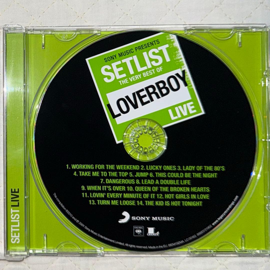 洋楽 Setlist The Very Best Of LOVERBOY Live