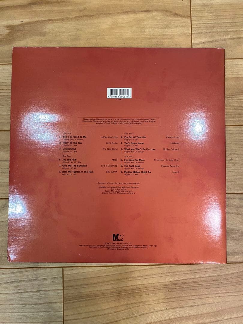 CLASSIC MELLOW 1〜4 フルセット Mastercuts LP