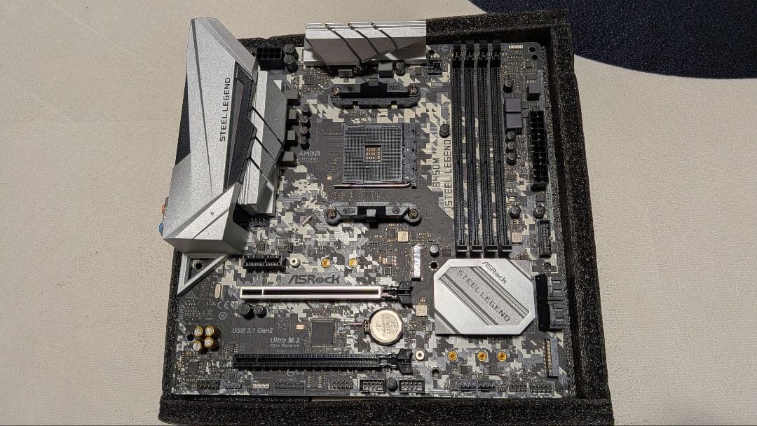 ASRock B450M Steel Legend マザーボード