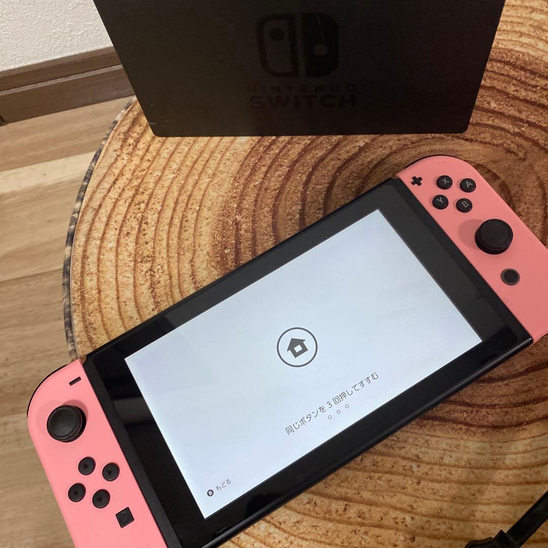 Nintendo Switch ニンテンドースイッチ本体　PNK 箱無し