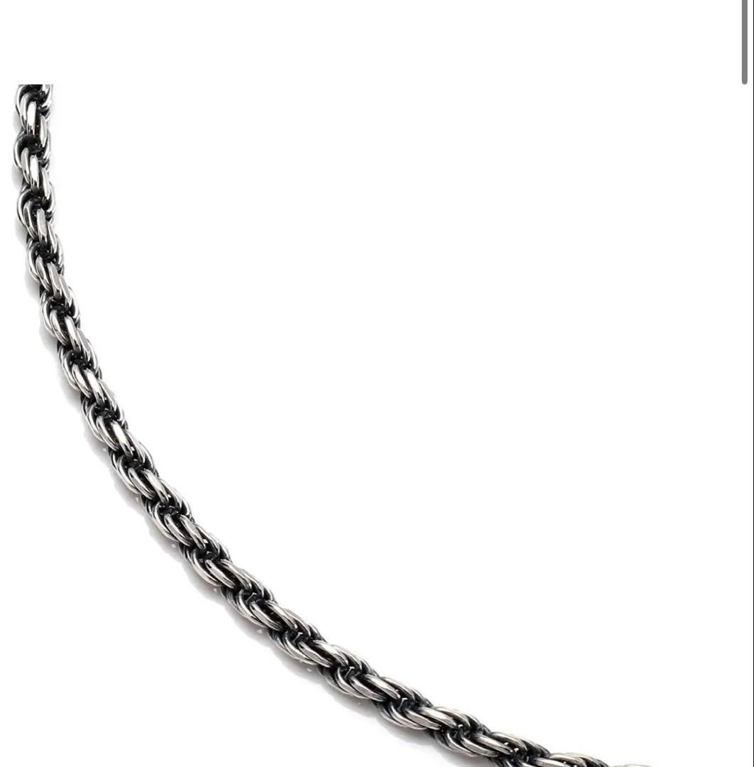【美品】アバランチ ロープネックレス s925