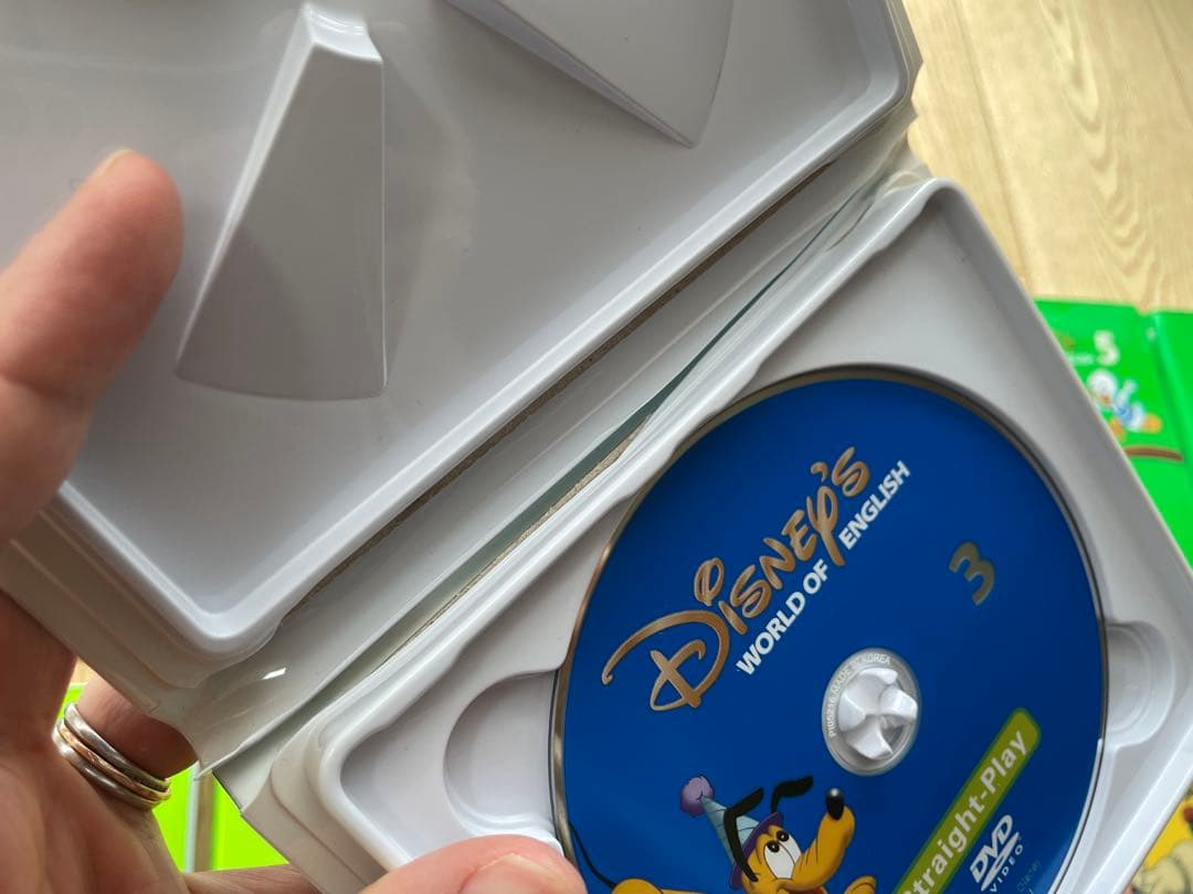 2017年購入 ストレートプレイDVD　新子役　字幕あり　ディズニー英語システム