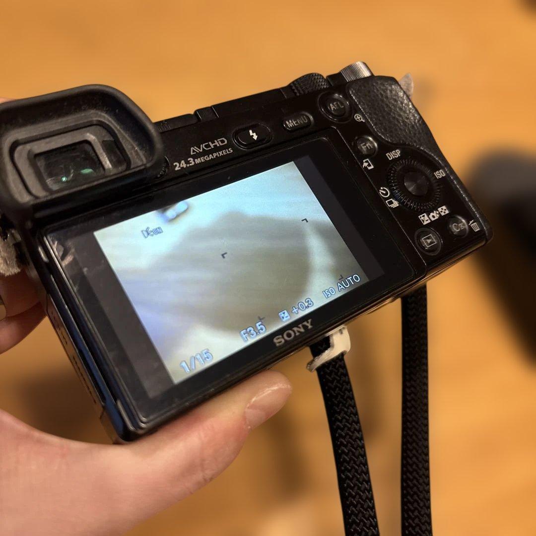 SONY α6000 ブラック ILCE-6000 ミラーレス一眼 カメラ