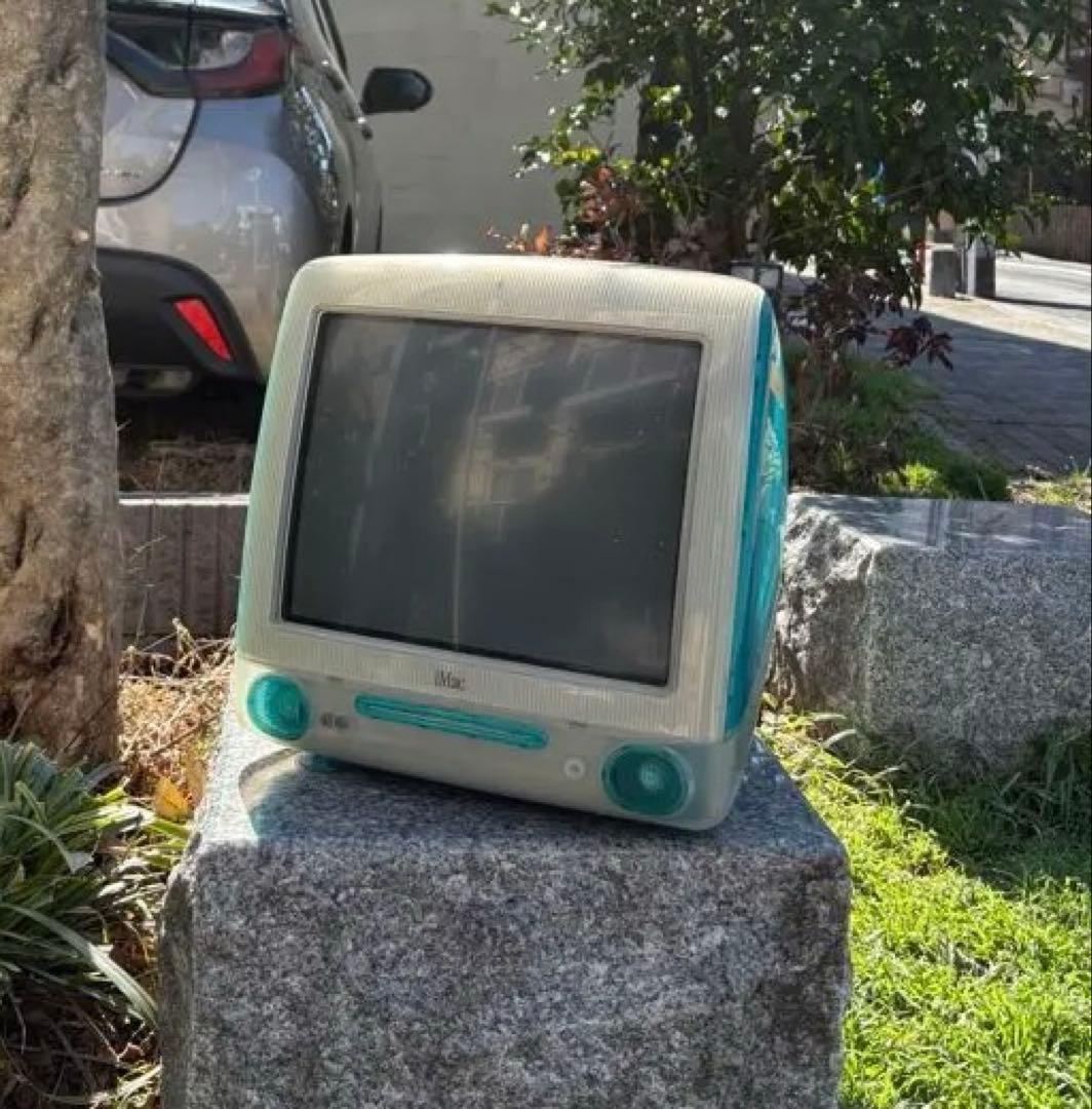 Apple iMac G3 クリアブルー 水色 インテリア y2k lain