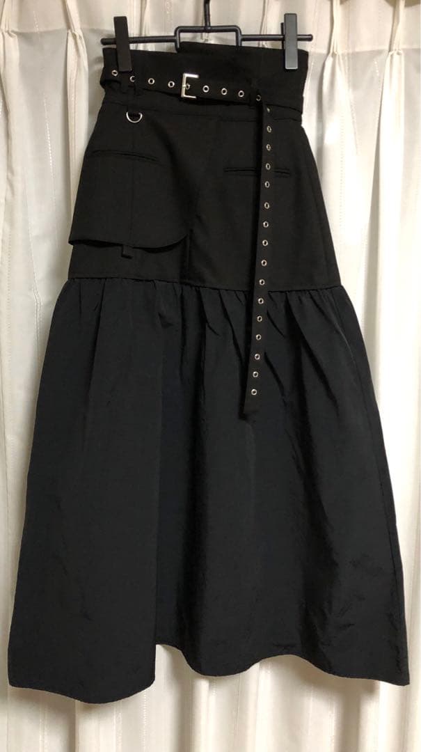 スカート MELT THE LADY waist belt dress skirt