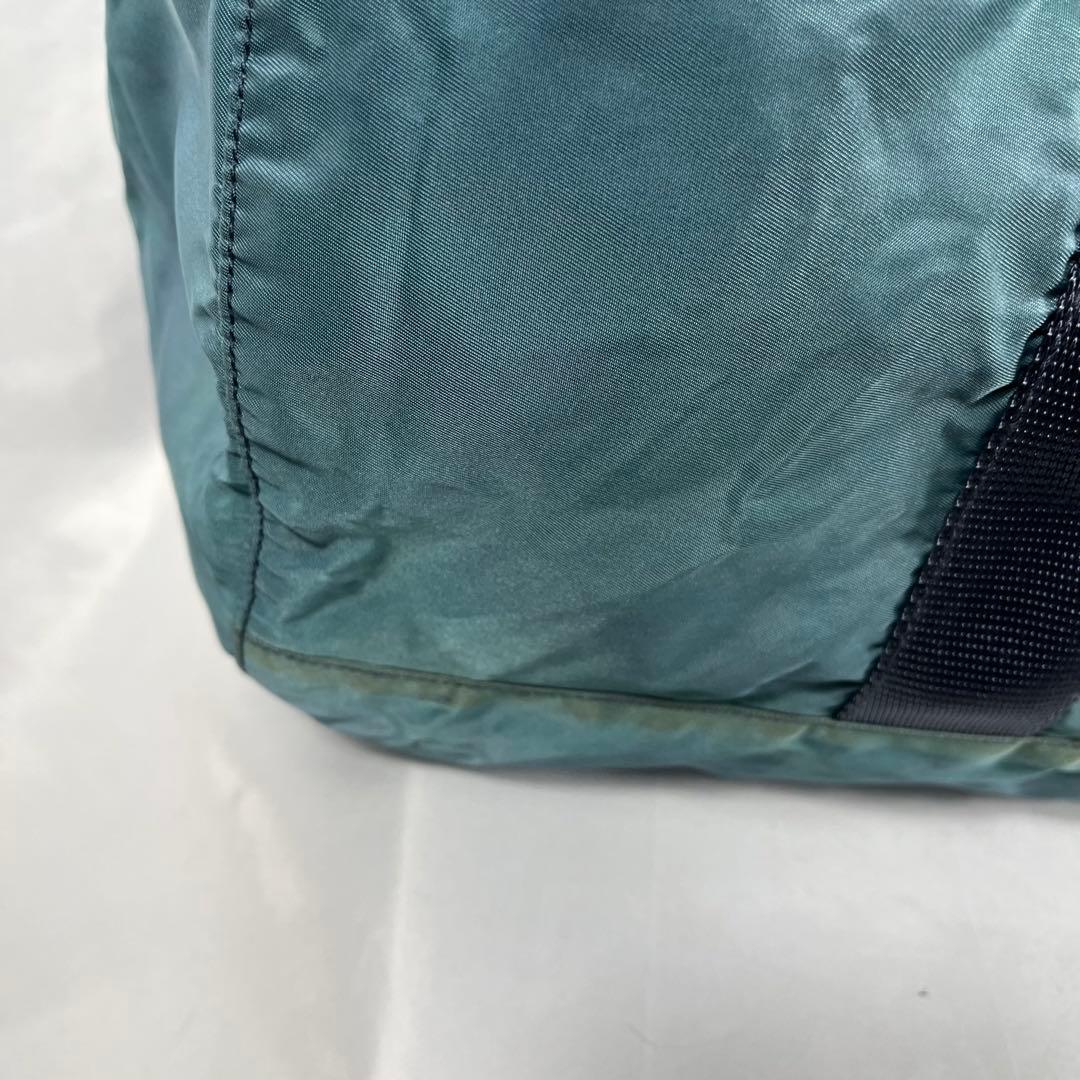 【希少カラー】PRADA プラダ　ナイロンボストンバッグ　2WAY 三角ロゴ