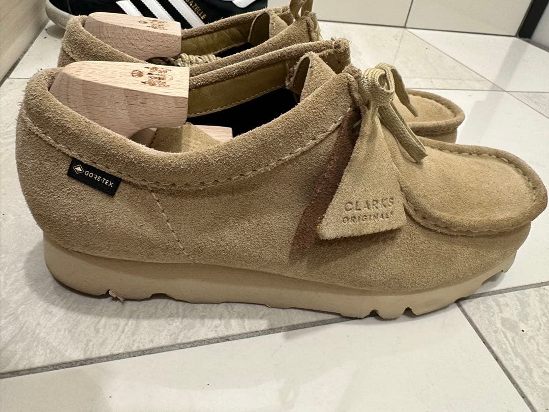 Clarks Wallabee gtx クラークスワラビーゴアテックスメープル
