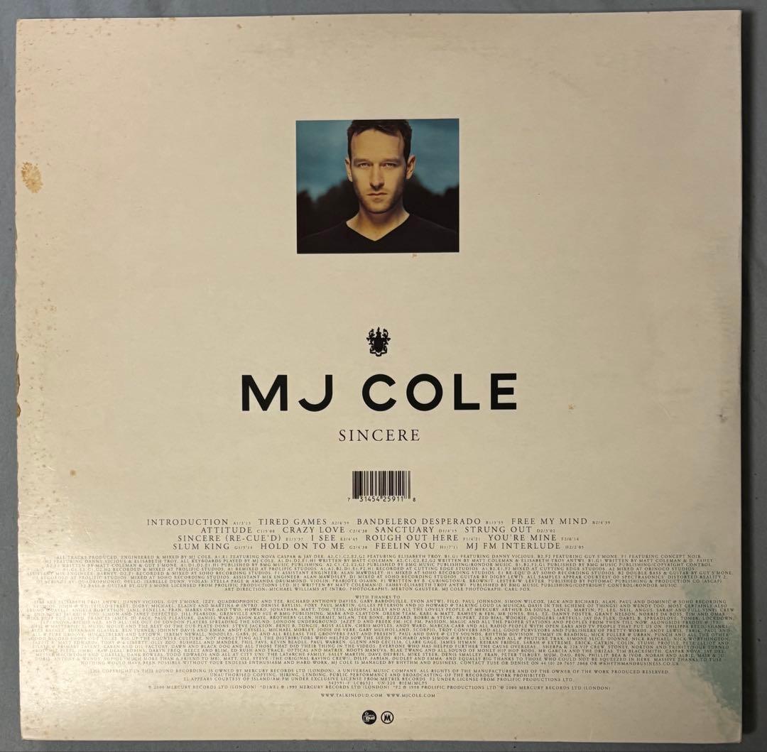 洋楽 MJ COLE SINCERE