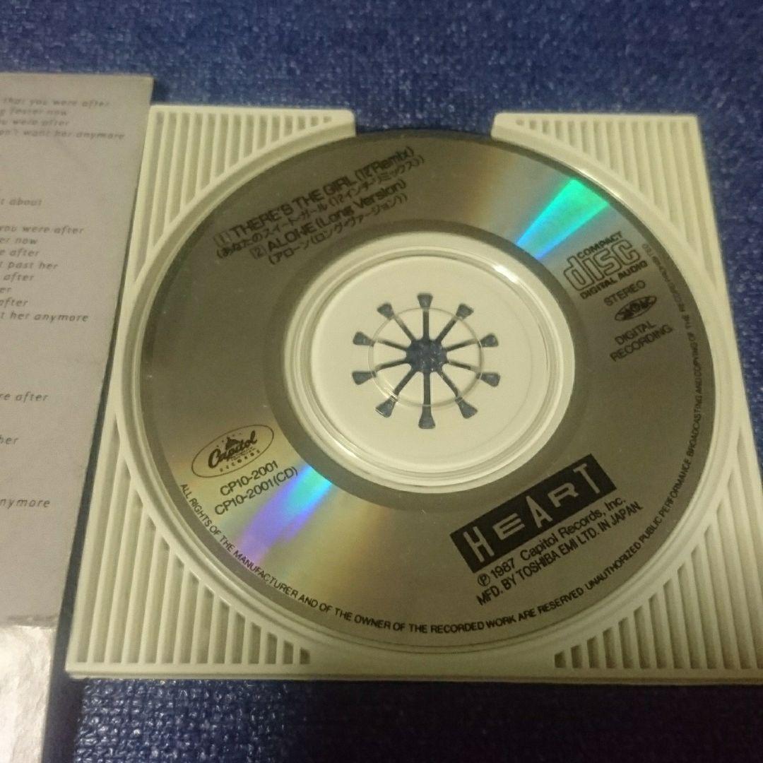 ハート heart There's the girl 8センチ8cmシングルCD