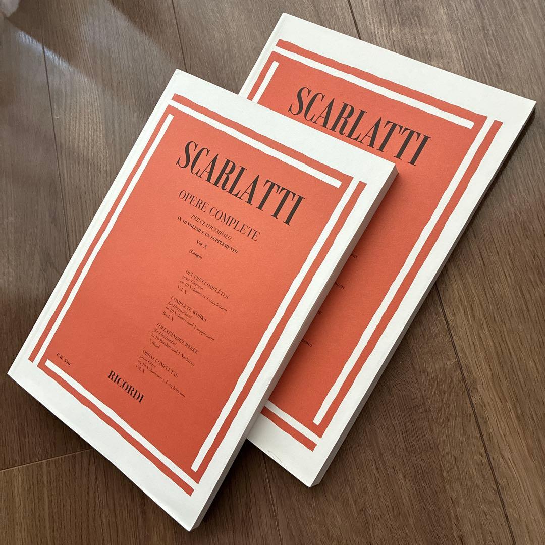 アート・デザイン・音楽 SCARLATTI OPERE COMPLETE Vol. VIII & X