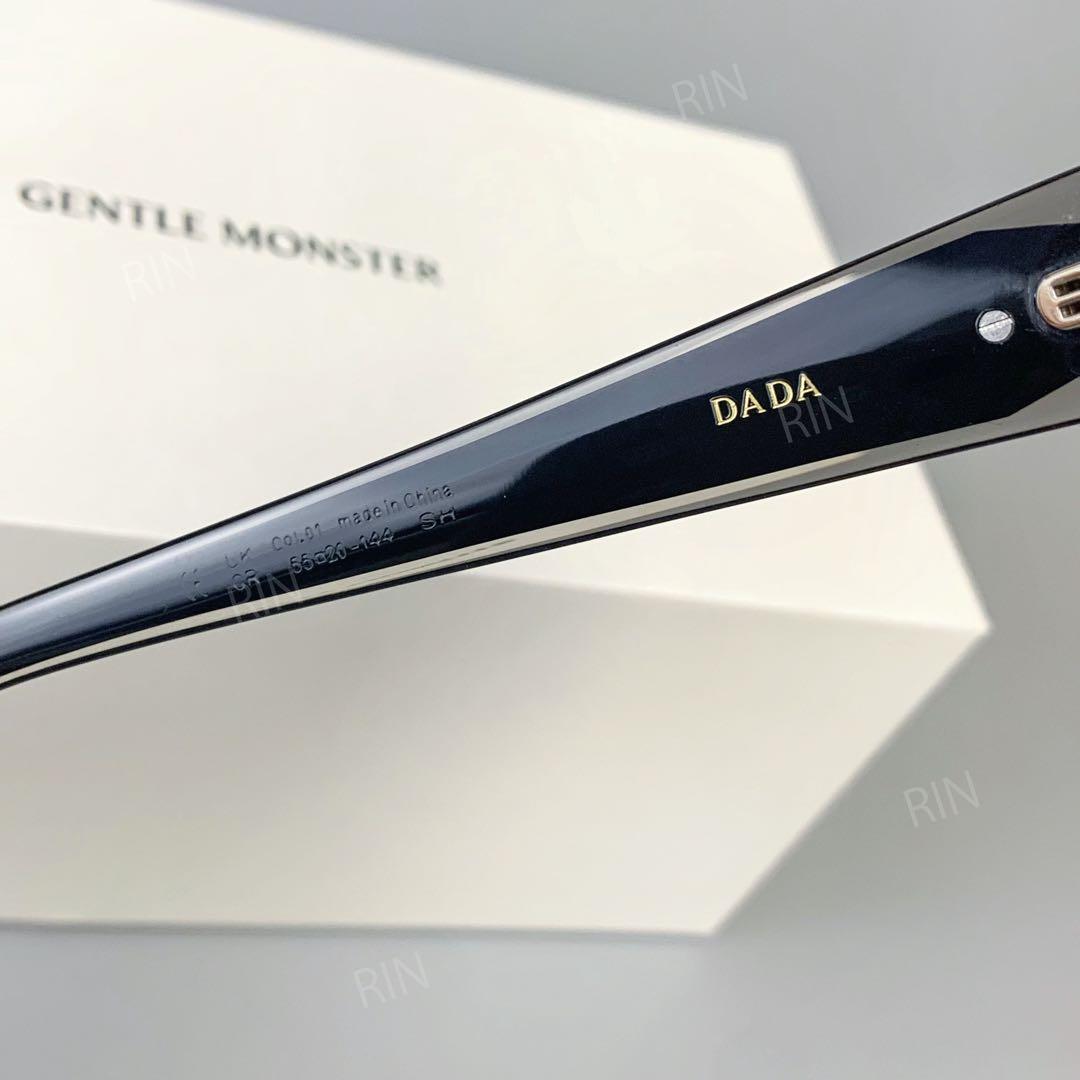 GENTLE MONSTER ブラック キャットアイ サングラス DADA