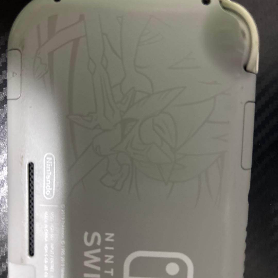 Nintendo Switch Lite グレー キャラクターイラスト入り