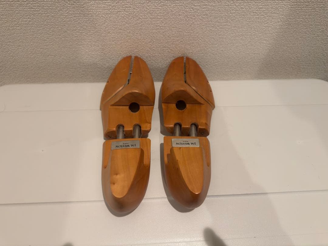 【極美品】J.M. WESTON ゴルフ 純正シューツリー・箱付 サイズ9E