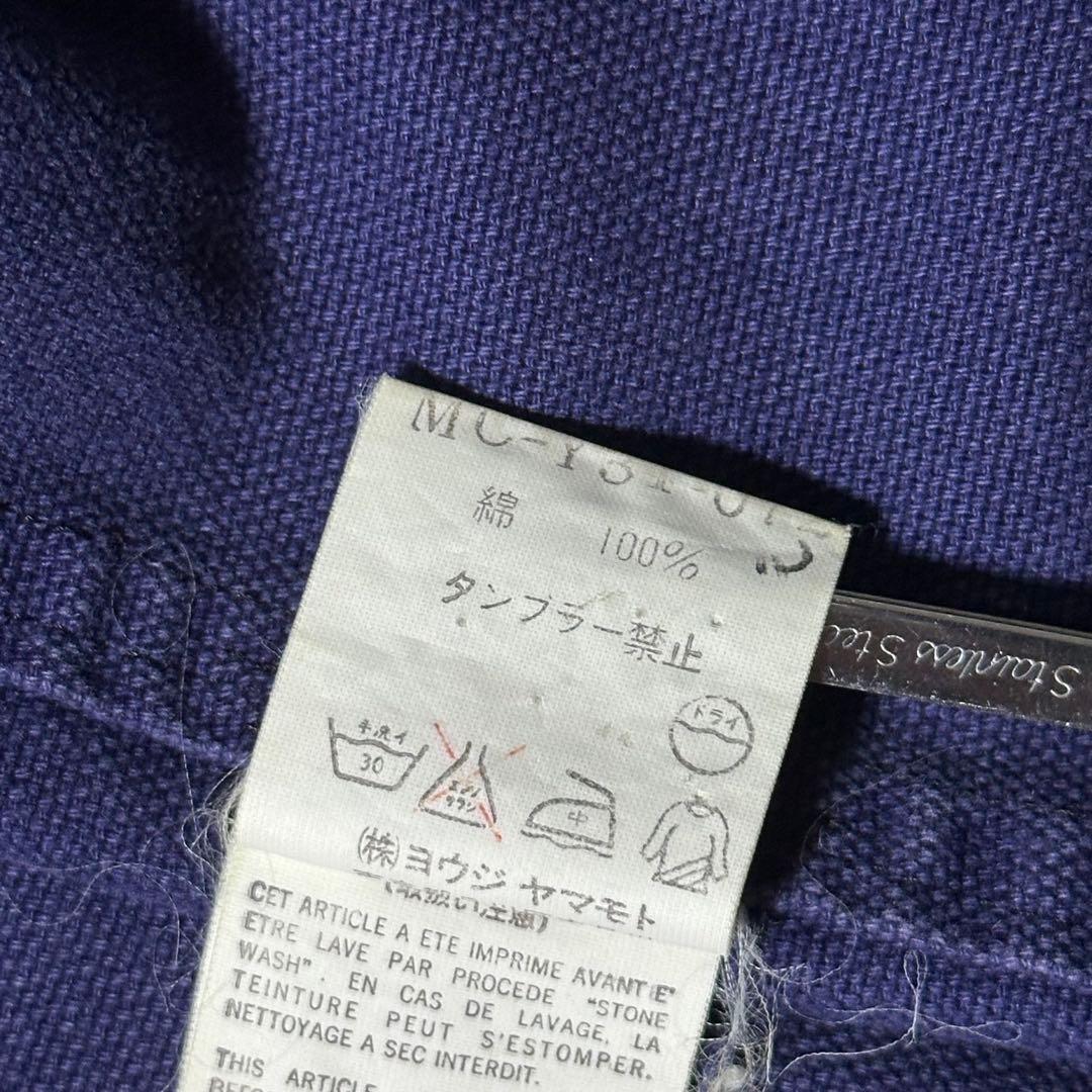 90s Y's for men L コットンブルゾン 黒系