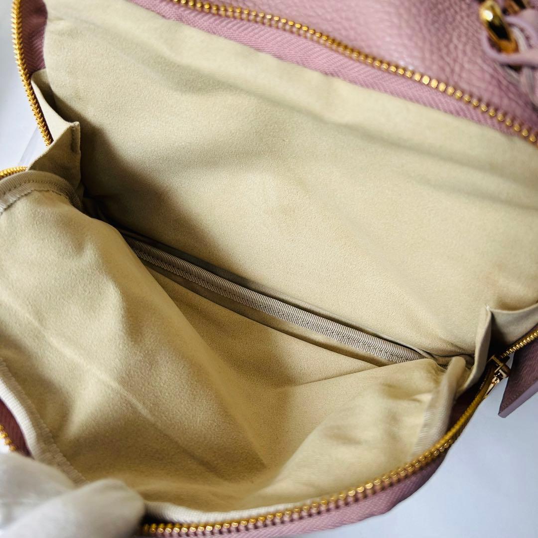ハースケジュール Jewe ジュエ 2wayレザーミニボストンバッグ