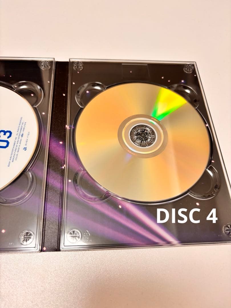  Man ASIA TOUR 2D.2D. 初回盤 DVD4枚組