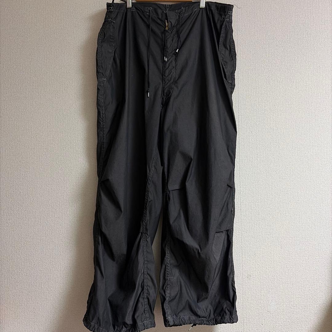 90's U.S.ARMY スノーカモ 後染め ブラック M-R