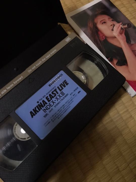 中森明菜 EAST ☆ VHS 5/2まで値下げ