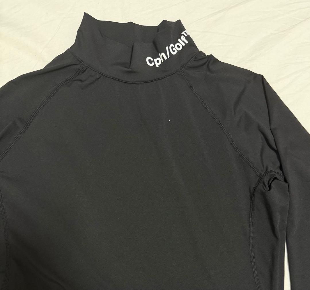 Cphキャプテンズヘルム インナー モックネックシャツ 長袖 男性用 Lサイズ