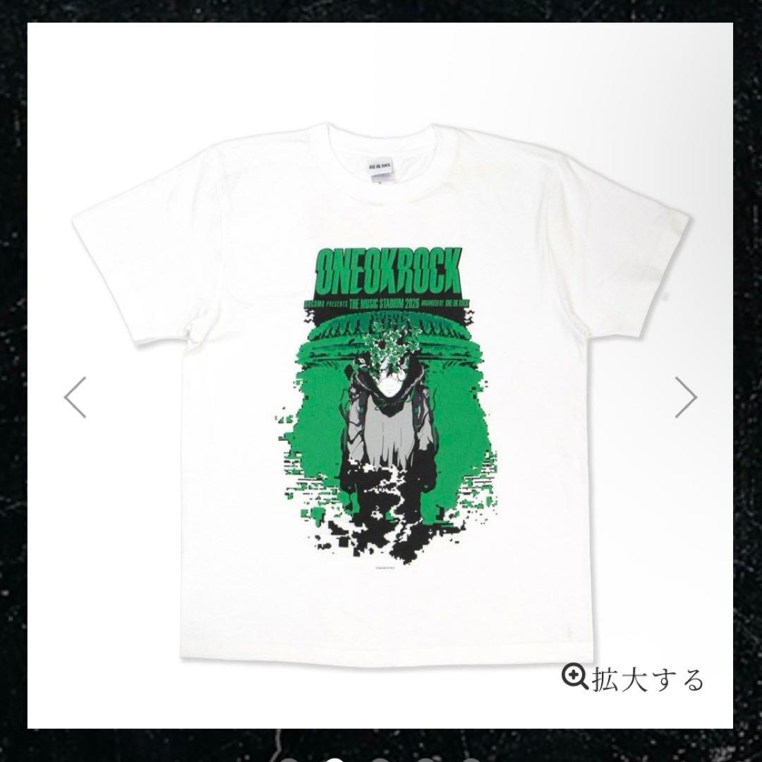 ONE OK ROCK TMS TシャツA ホワイト　Mサイズ