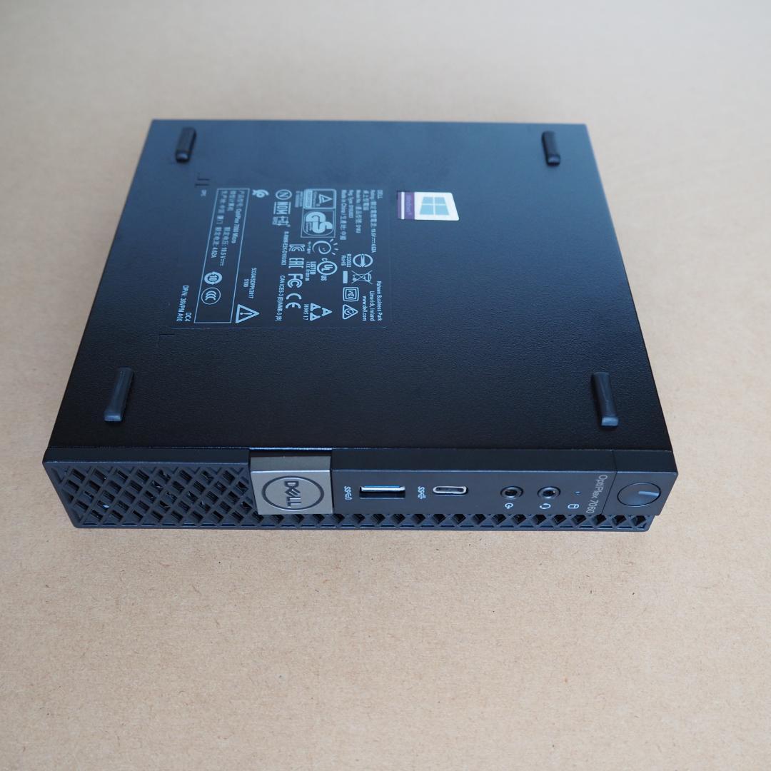 ミニPC DELL Optiplex 7060 Micro i5-8500T / 16G