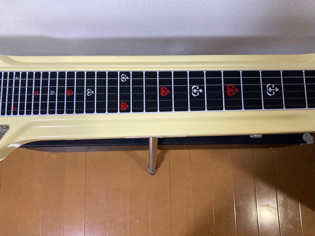 「美品」Guyatone グヤ6弦スチールギター　スタンド、ケース付