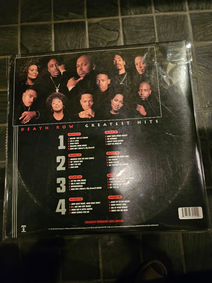 洋楽 DEATH ROW GREATEST HITS 4LP